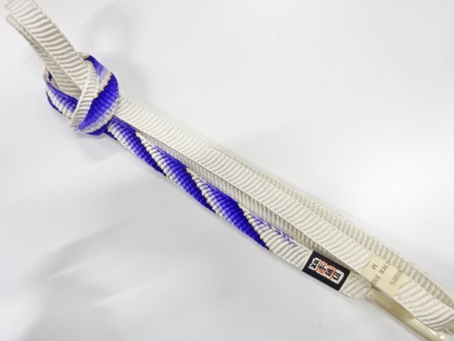 未使用品　正絹　手組帯締め